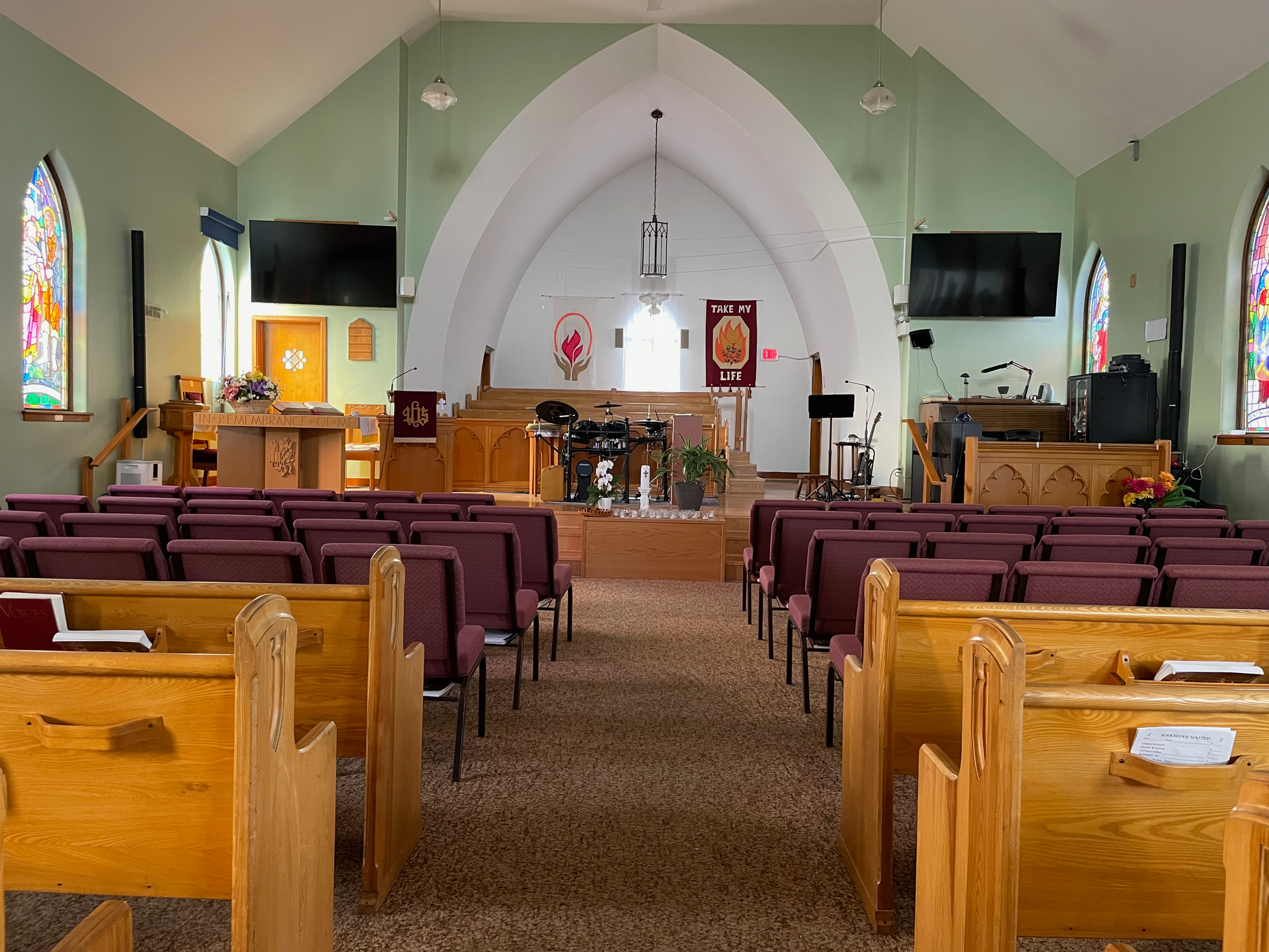 Cameron Hall interior