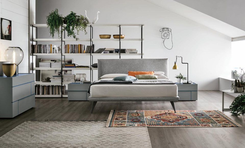 camera da letto dal design contemporaneo