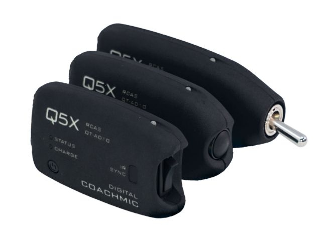 3 SwitchMic products in isometric cascade showcasing mute switch options; rocker, toggle, and push
