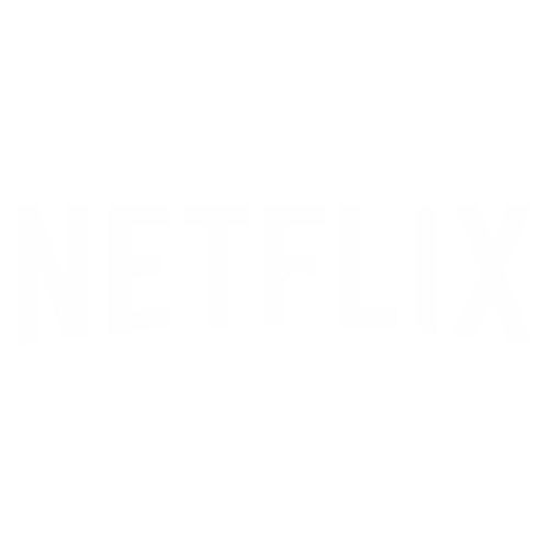 white Netflix logo