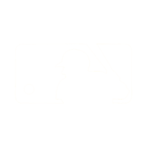 white MLB logo