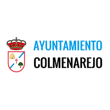 A logo for ayuntamiento colmenarejo with a crown