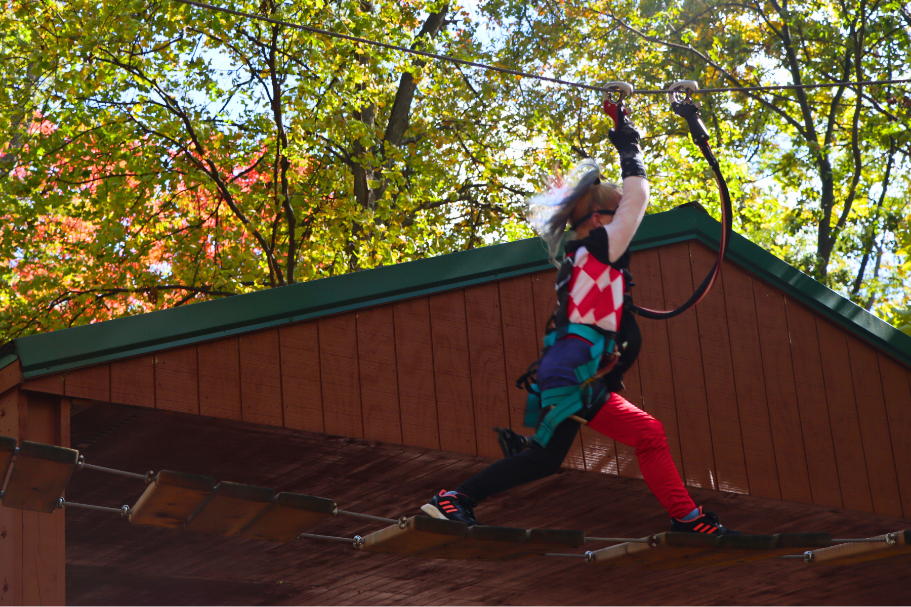 Halloween at Tree Trekkers high ropes and zipline park