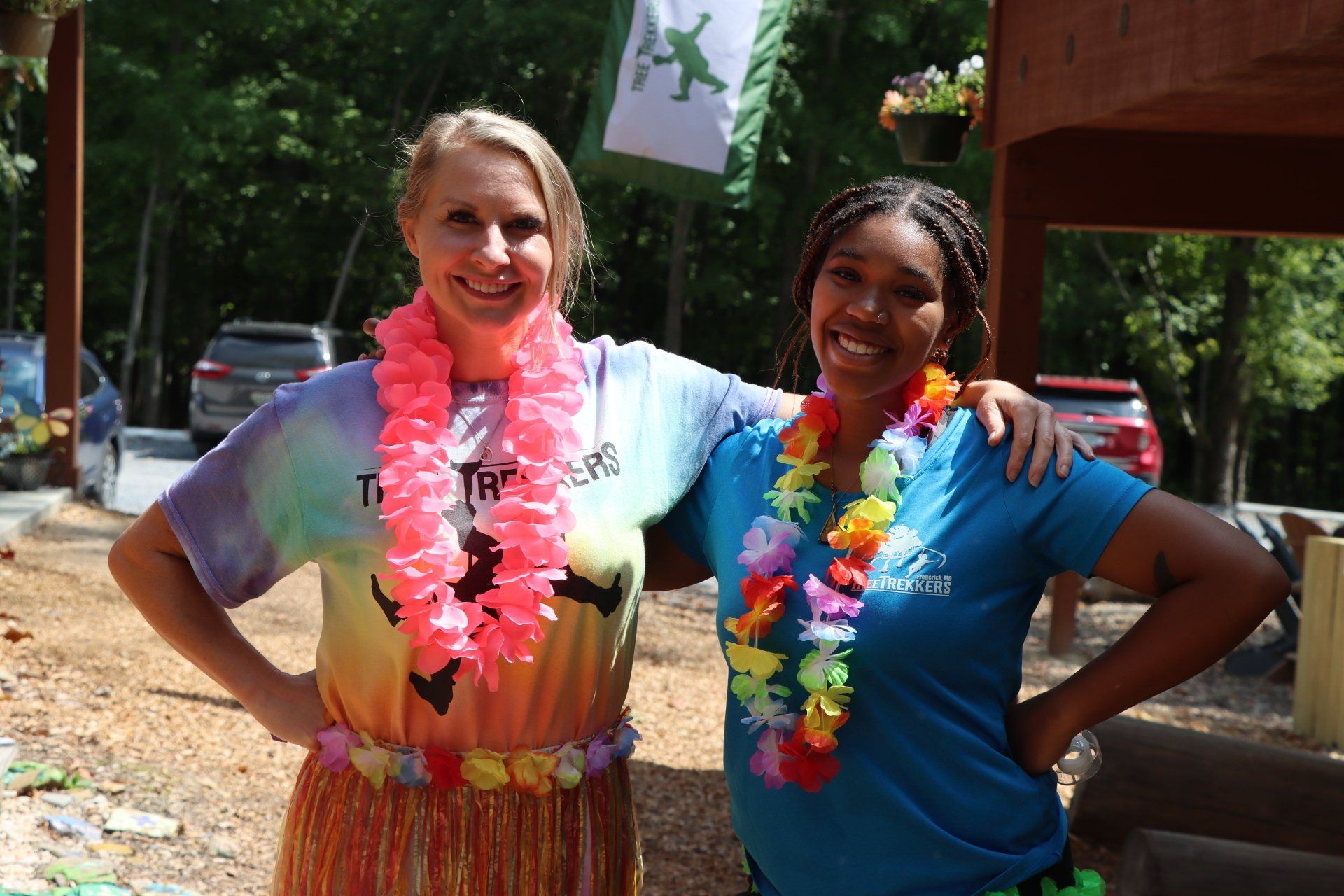 Labor Day Luau Party at Tree Trekkers