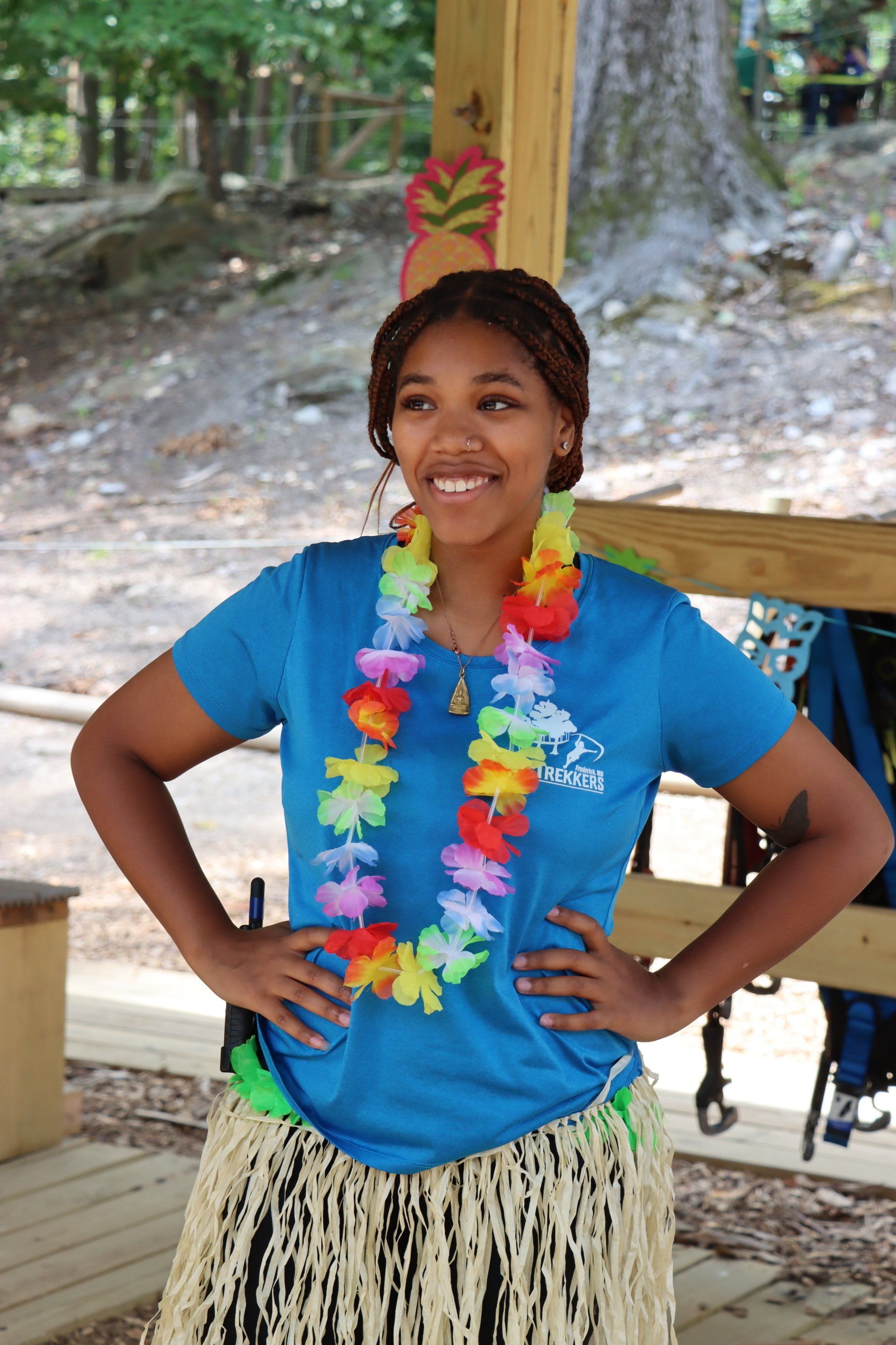 Labor Day Luau Party at Tree Trekkers
