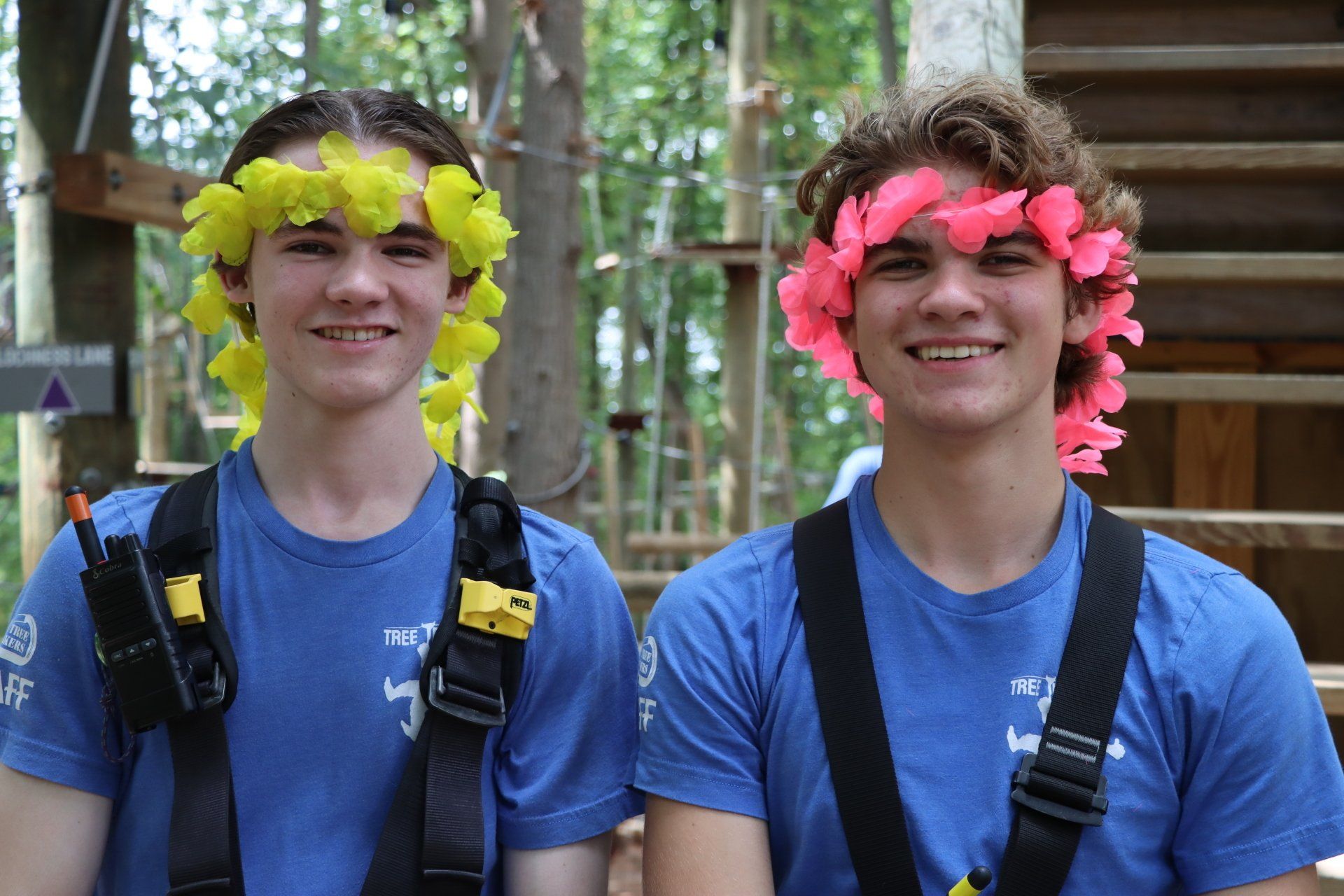 Labor Day Luau Party at Tree Trekkers