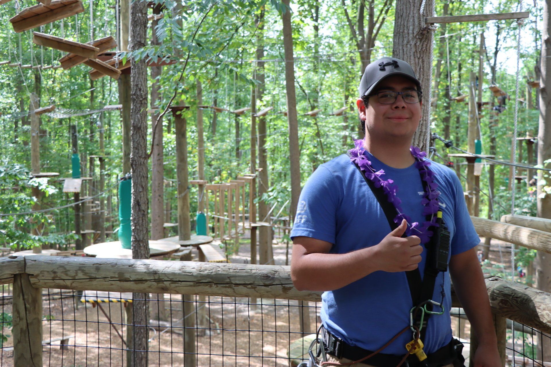 Labor Day Luau Party at Tree Trekkers