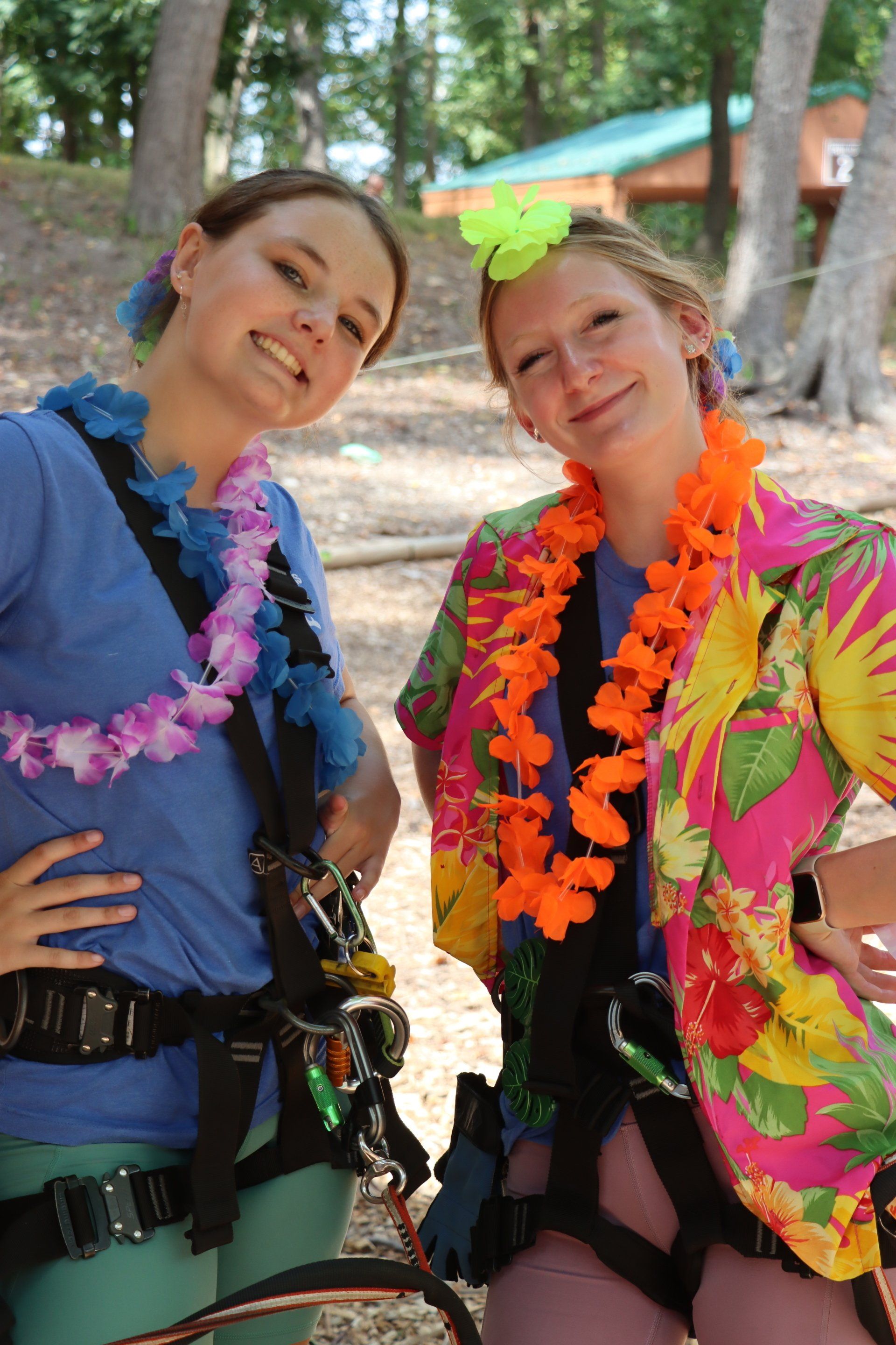 Labor Day Luau Party at Tree Trekkers