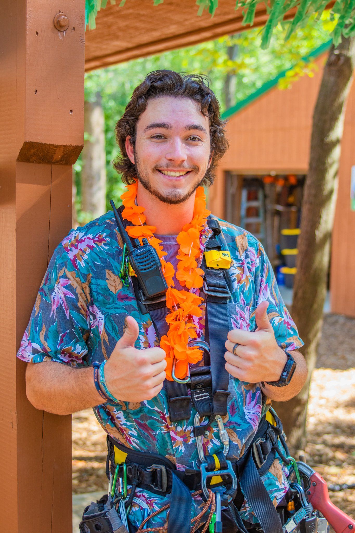 Labor Day Luau Party at Tree Trekkers