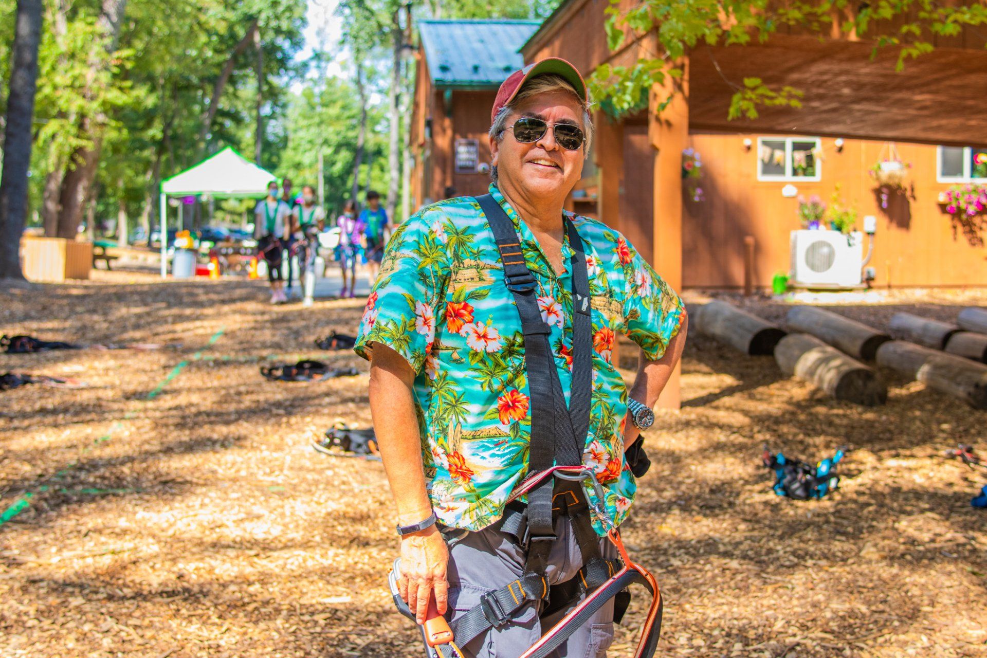 Labor Day Luau Party at Tree Trekkers