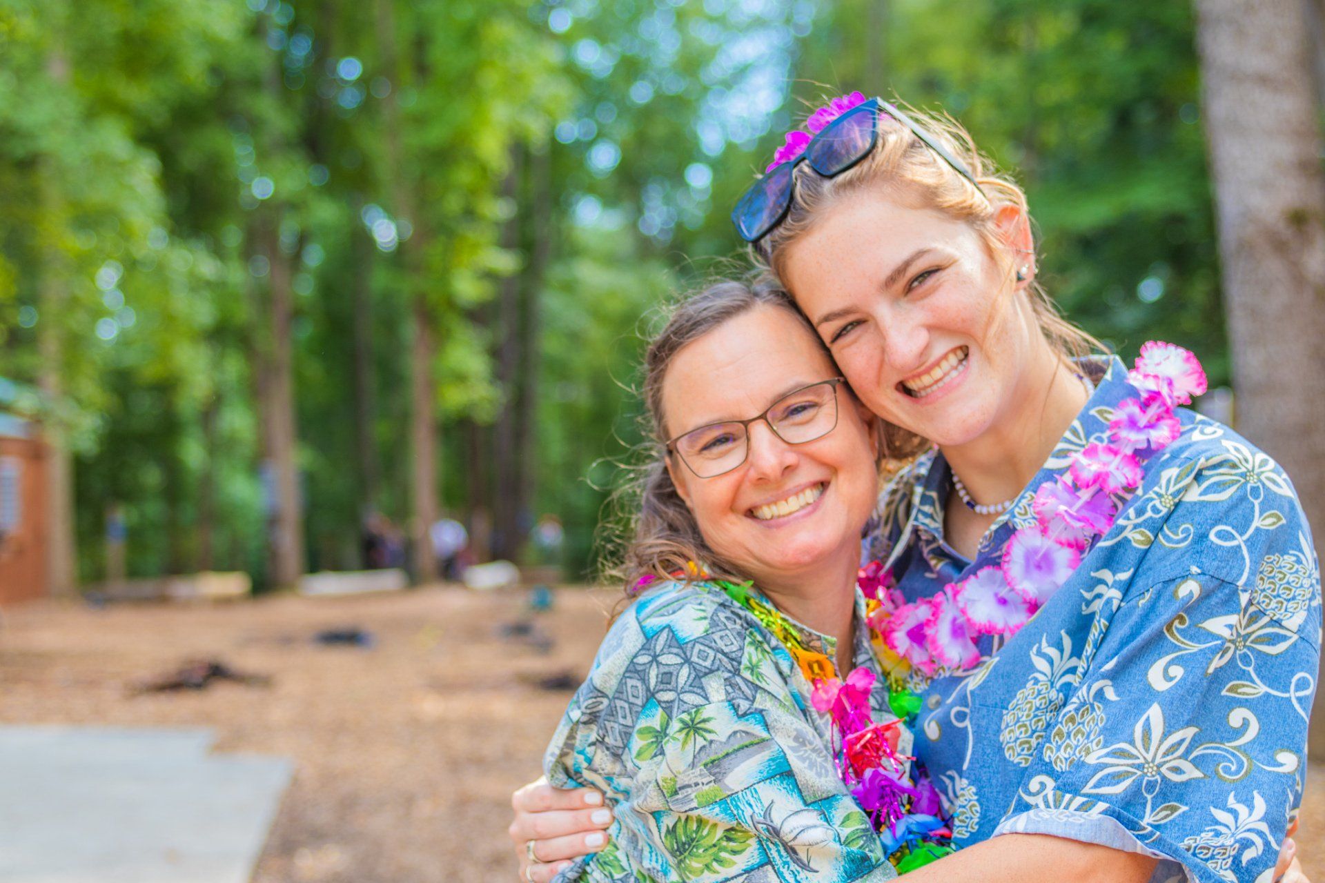 Labor Day Luau Party at Tree Trekkers