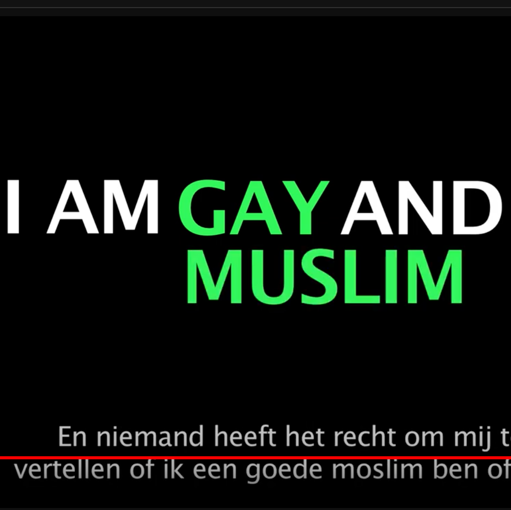 artikel 1 I am gay and muslim, studio amsterdam