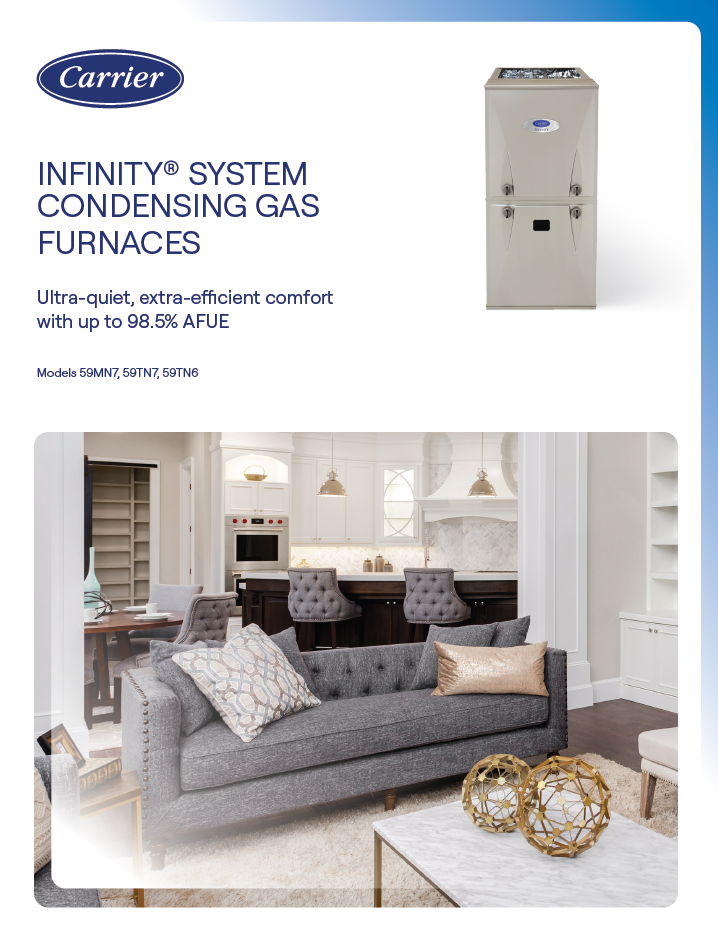 Carrier Furnace 90% Infinity Series