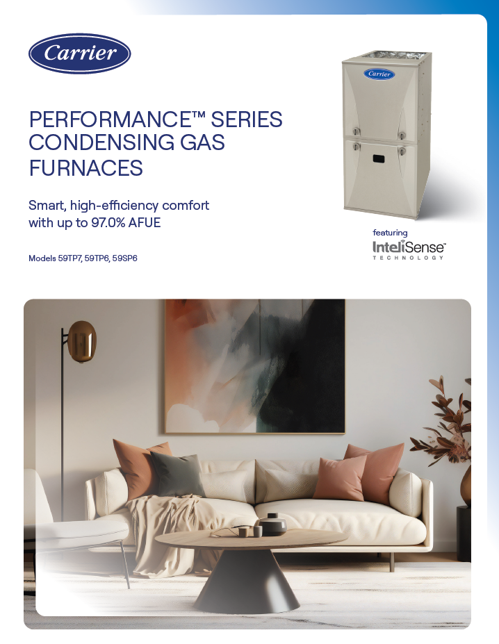 Carrier Furnace 90% Performance Series