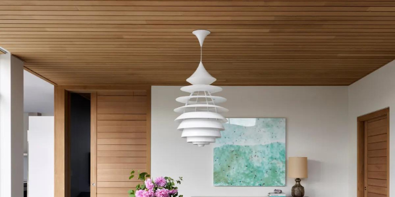 wood plank ceiling