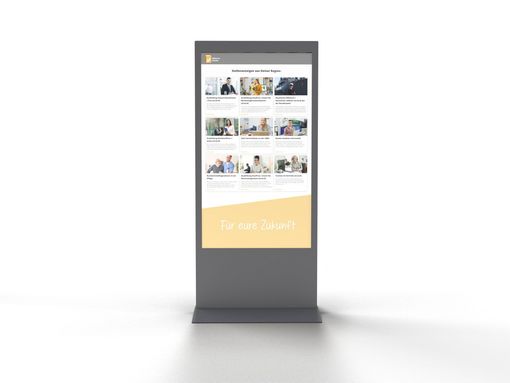 Digital-Signage-Indoor-Stele