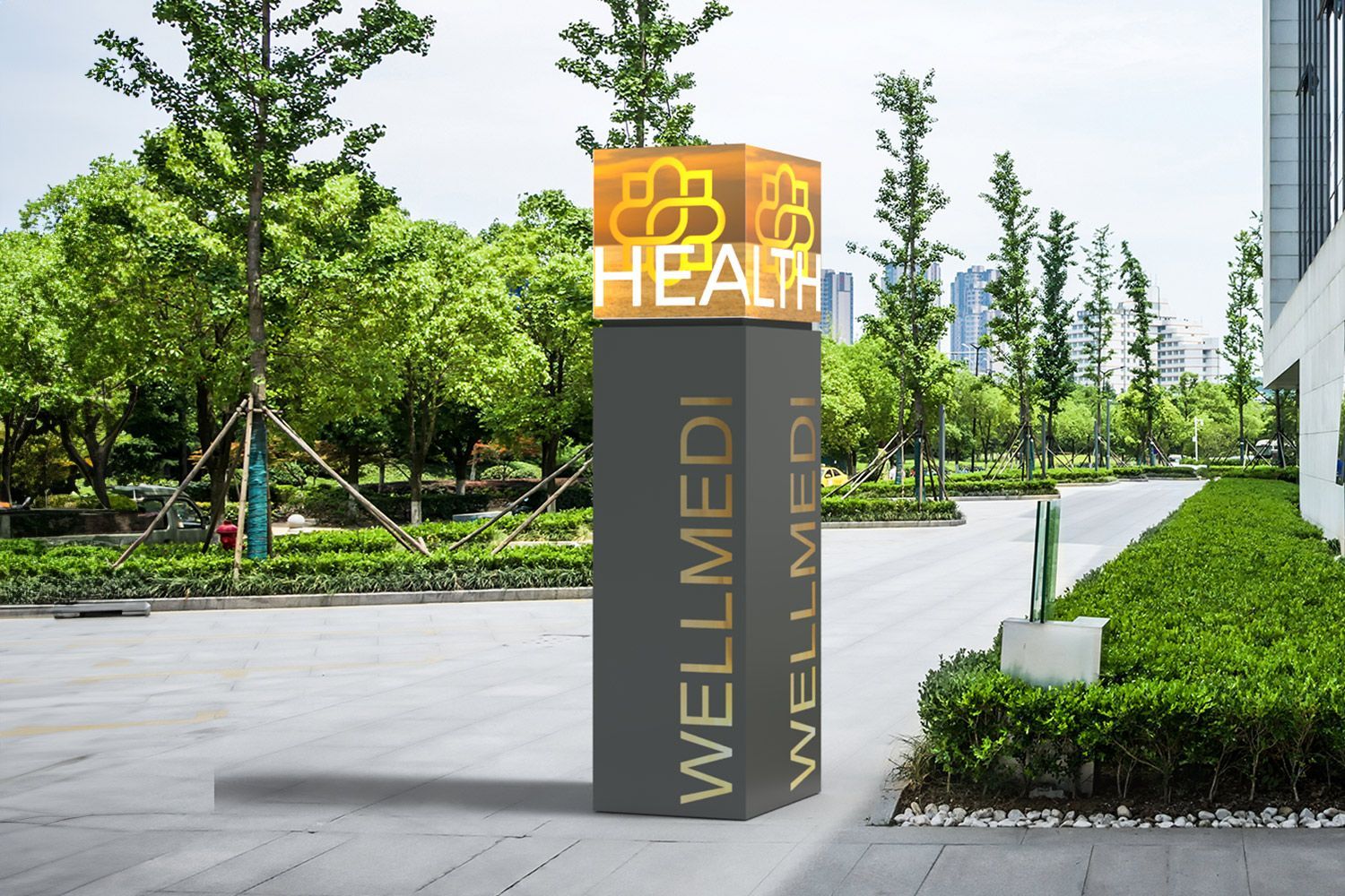 Digital-Signage-Windows-Stele