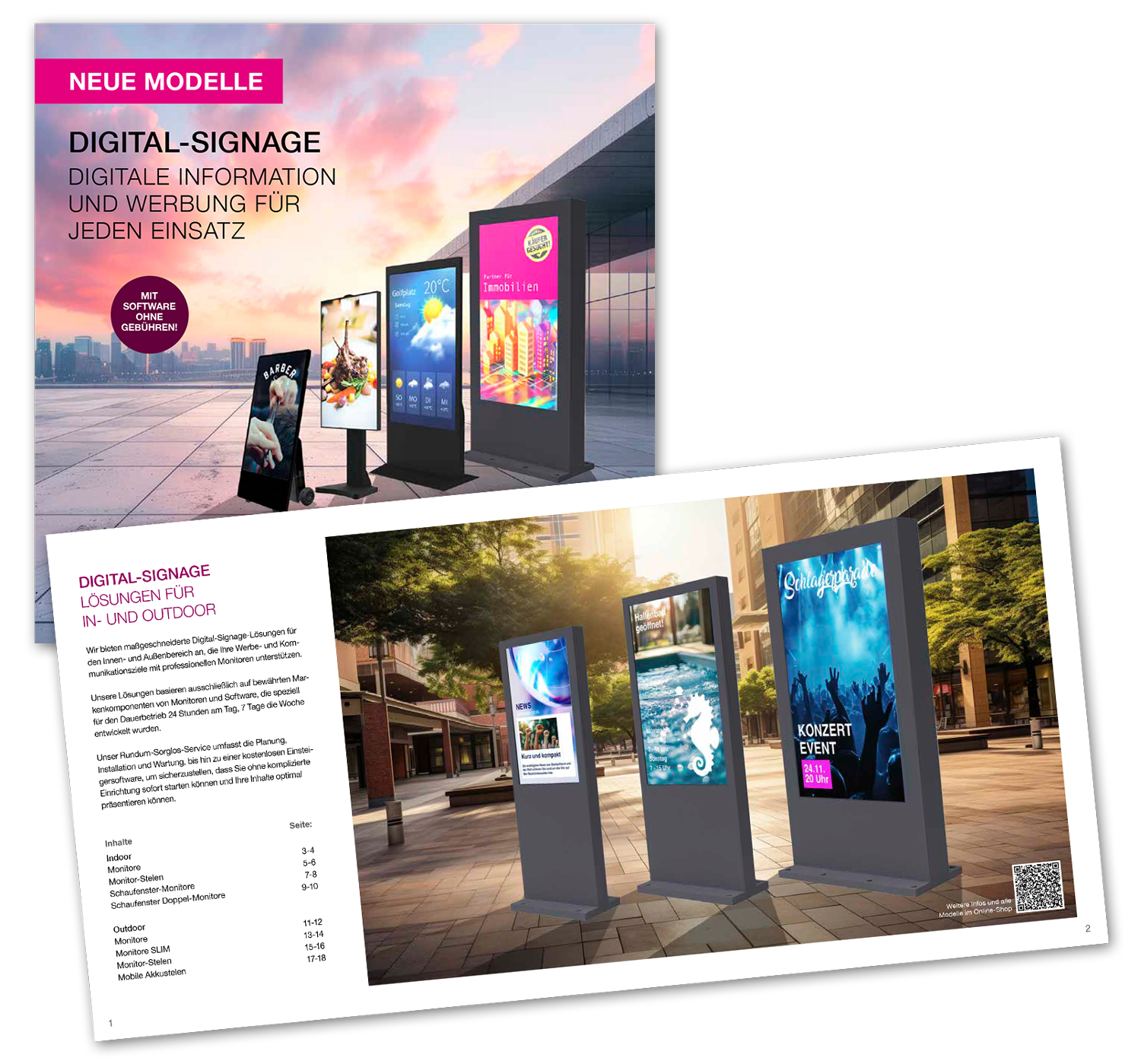 Digital-Signage-Broschüre Digital-Signage-Broschüre
