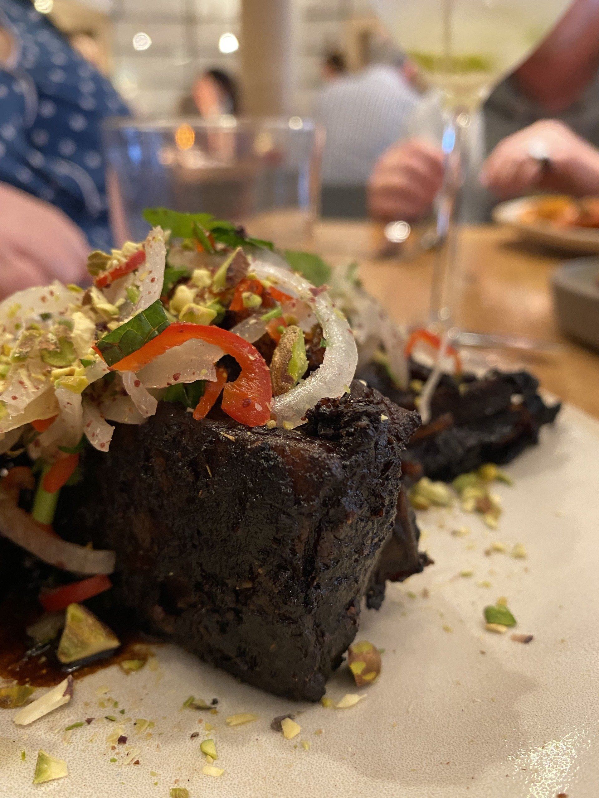 Rovi Black Garlic Lamb Ribs