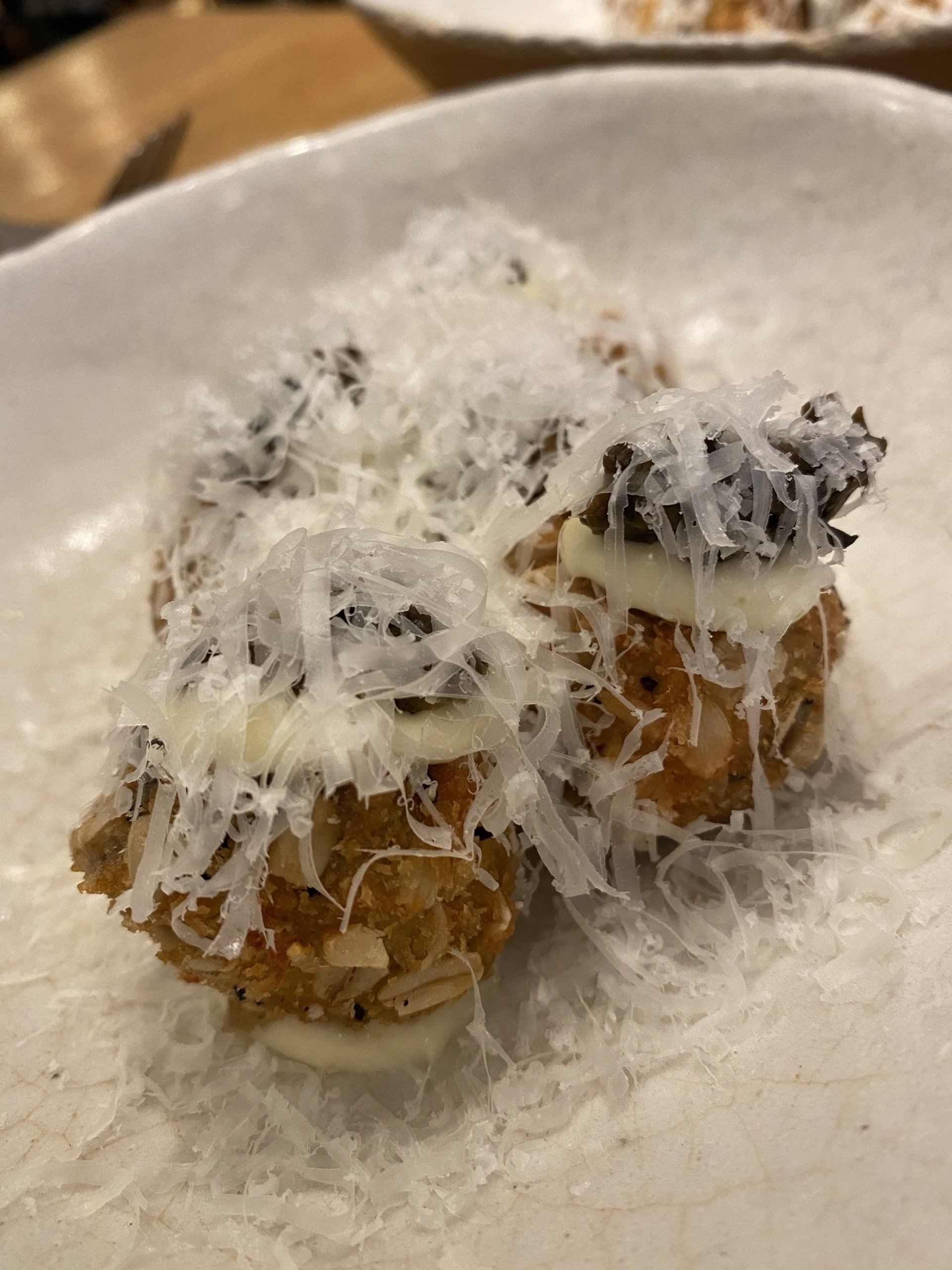 Rovi Pecorino and Parsnip Croquettes