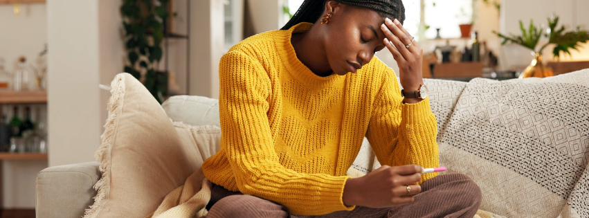 How to handle fear, shock, and anxiety after a positive pregnancy test