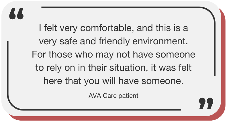 pregnancy center client testimonial