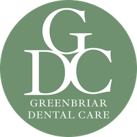 Green circle logo with white letters GDC, and 