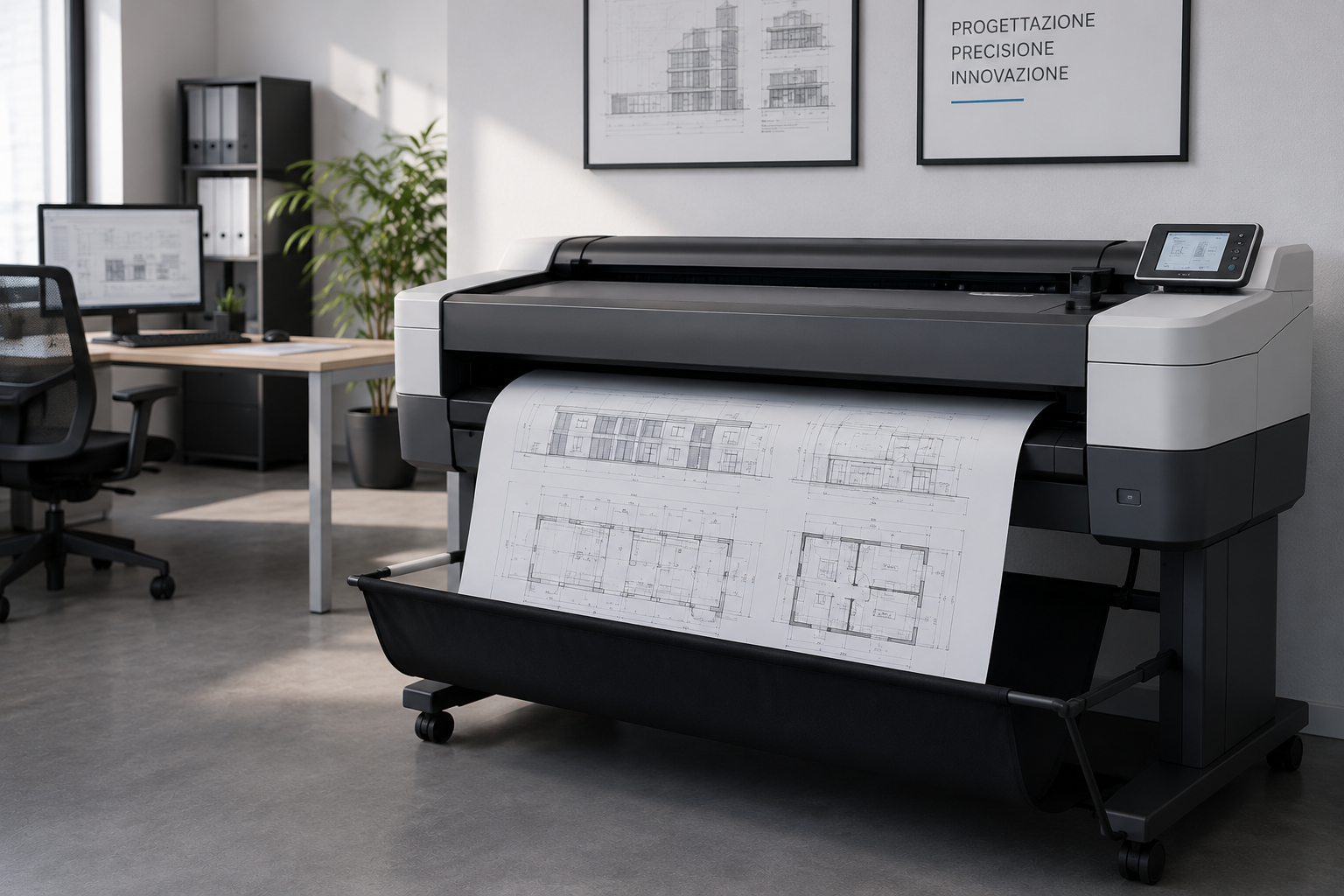 Scopri il servizio di noleggio plotter
