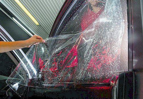 remove window tint bubbles