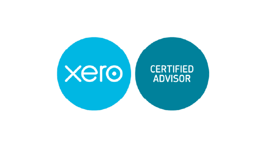 The logo for xero is a certified advisor