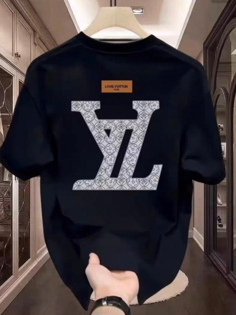 LV SHIRT BIG LETTERS