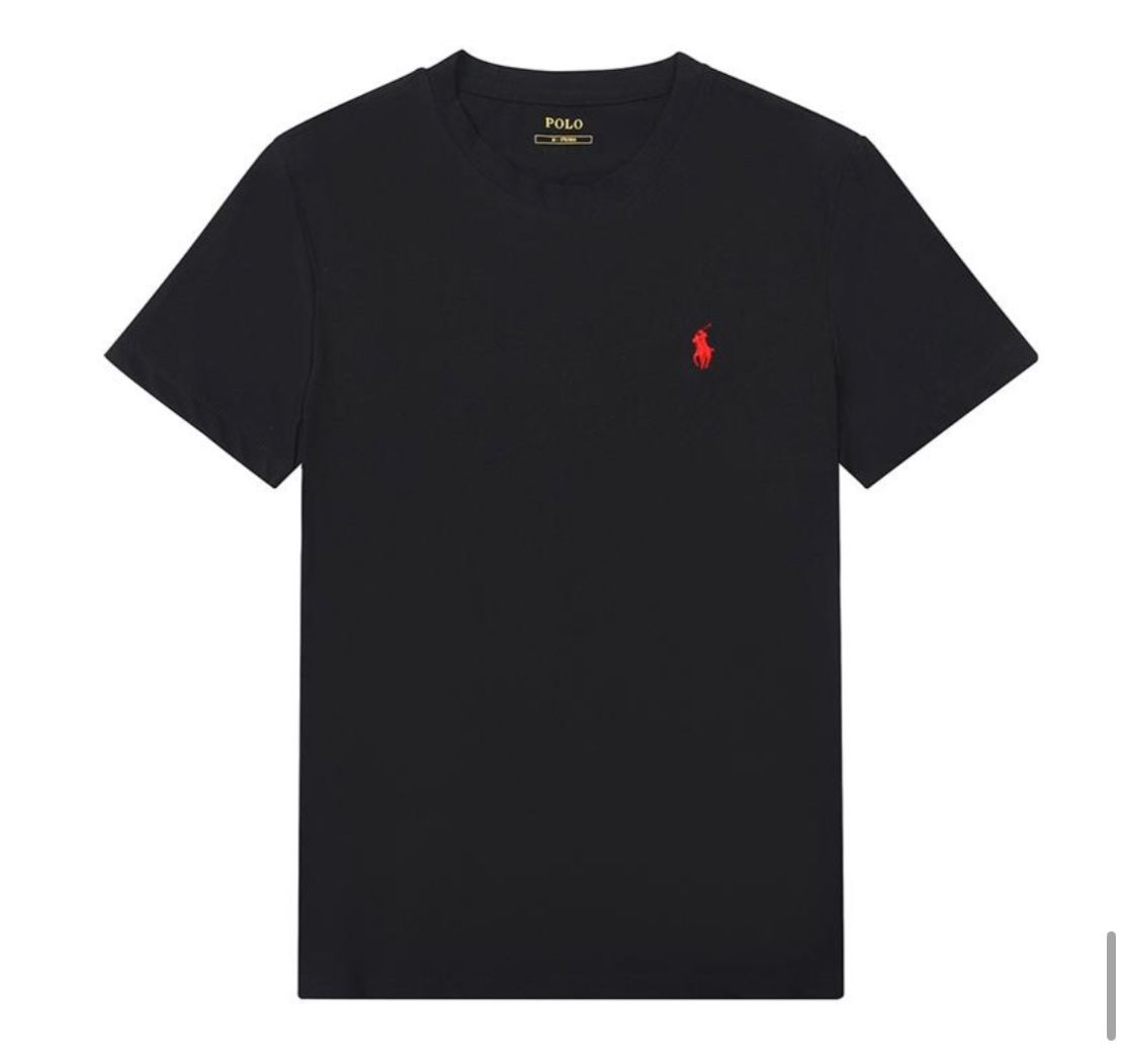 POLO T- SHIRT (ZWART)