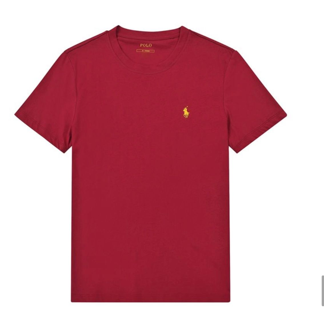 POLO T- SHIRT (ROOD)