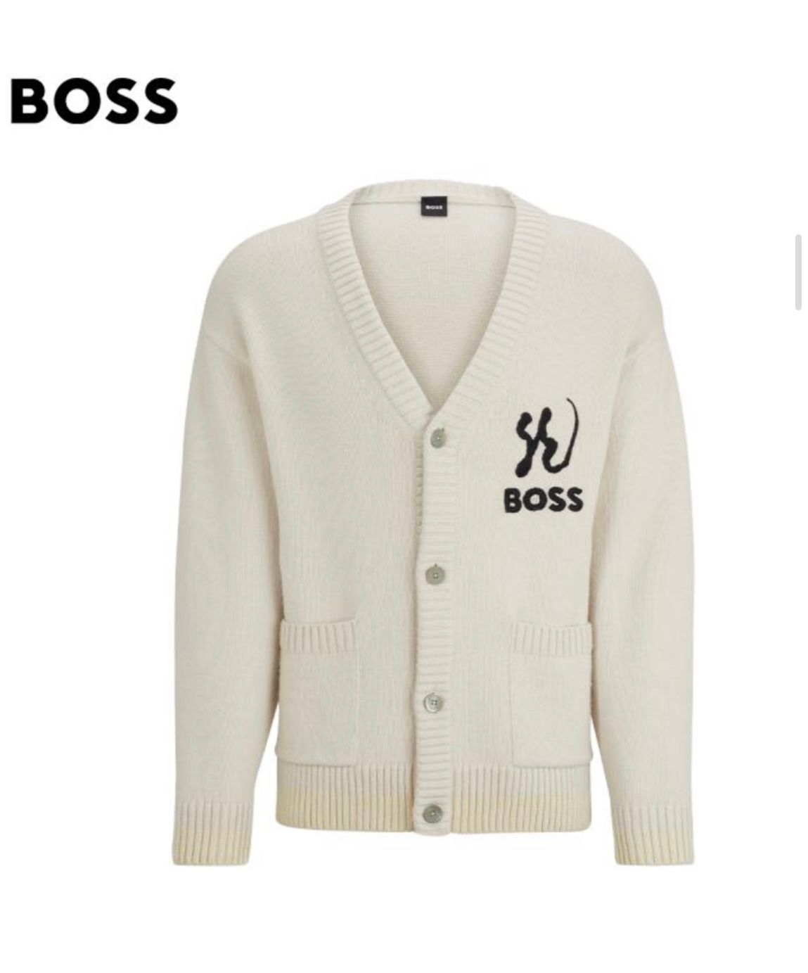 BOSS CARDIGAN (WIT)