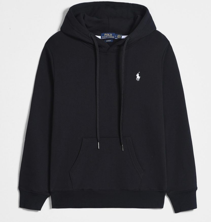 RL HOODIE (ZWART)