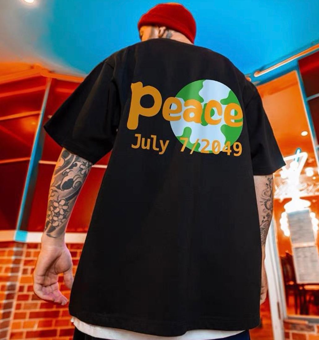 OVERSIZED PEACE SHIRT