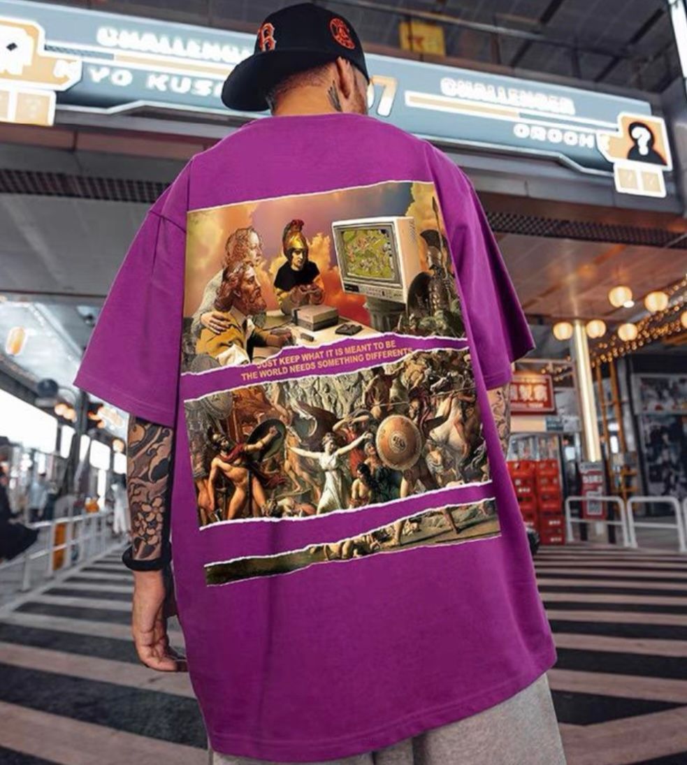 OVERSIZED ROMEINEN SHIRT (PAARS)
