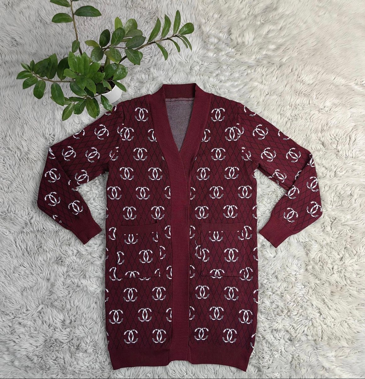 VEST LANG (ROOD)