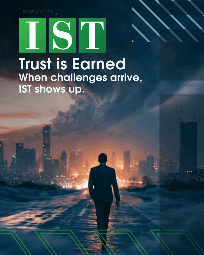 IST with text, “Be Known Before You’re Needed” and “Strengthen Your Digital Presence”