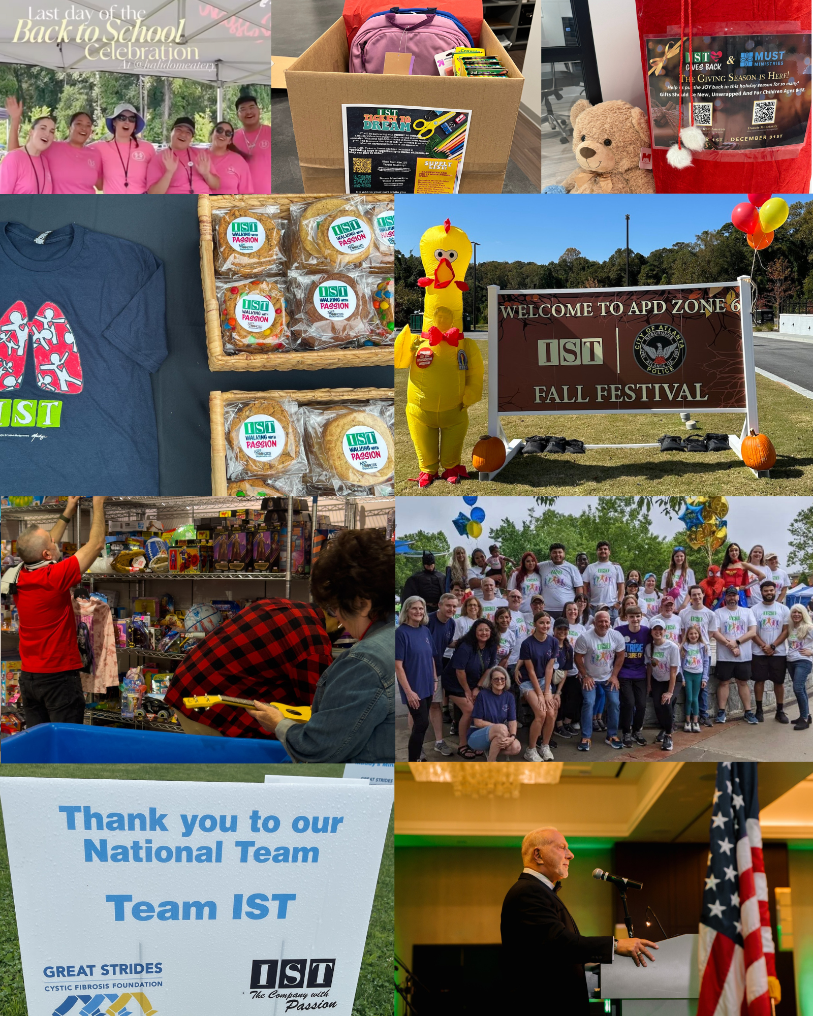 The History of Volunteering with IST