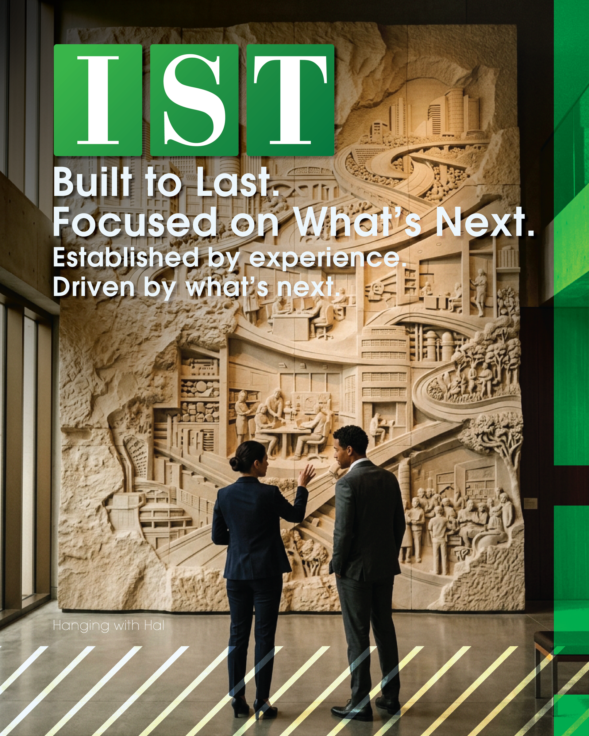 IST with text, “Be Known Before You’re Needed” and “Strengthen Your Digital Presence”