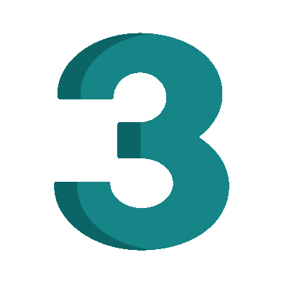 Three overlapping circles, in shades of teal, green, and light green.