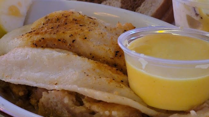 Baked Whitefish with Crab Stuffing