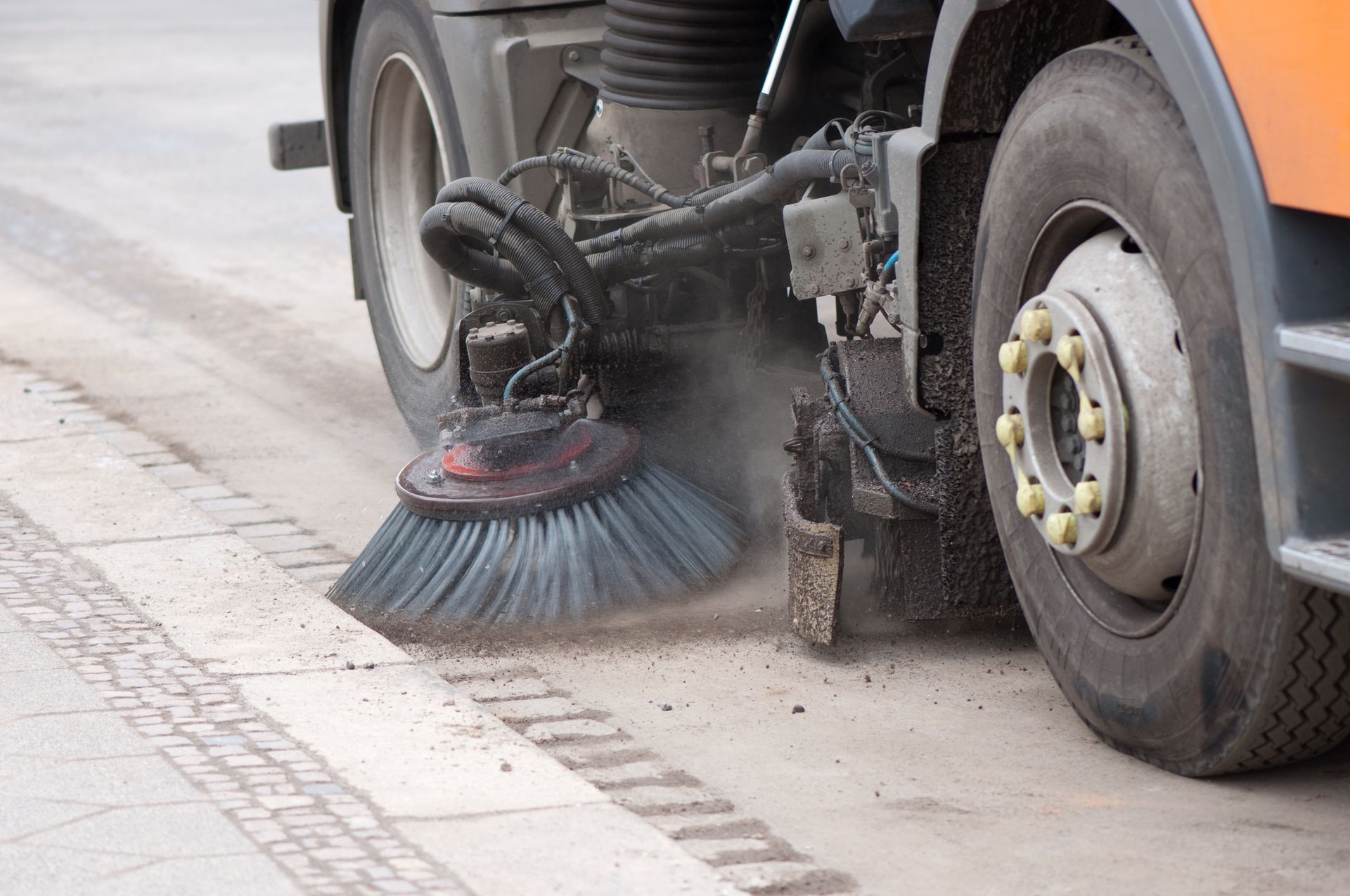Sweeper — Fontana, CA — Morning Star Sweeping Services Inc