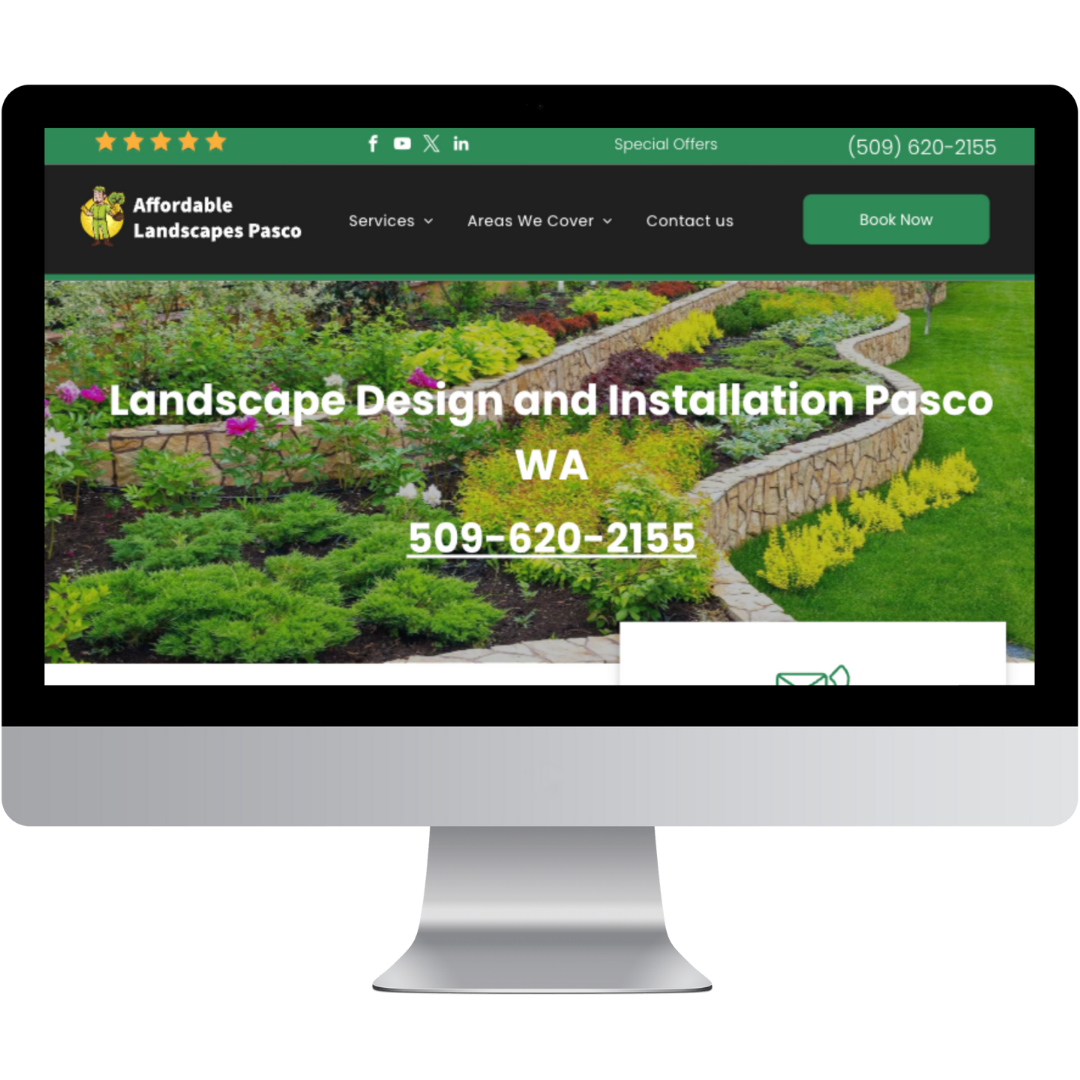 Home Service Provider Website Example