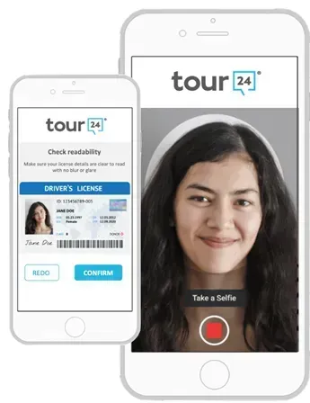 Self-guided tour screenshot