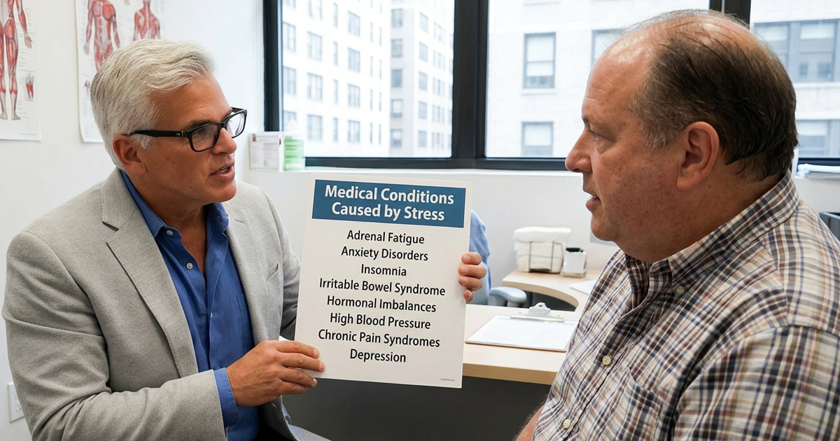 Dr. John Salerno Discussing Stress Management Treatments NYC and Related Medical Conditions