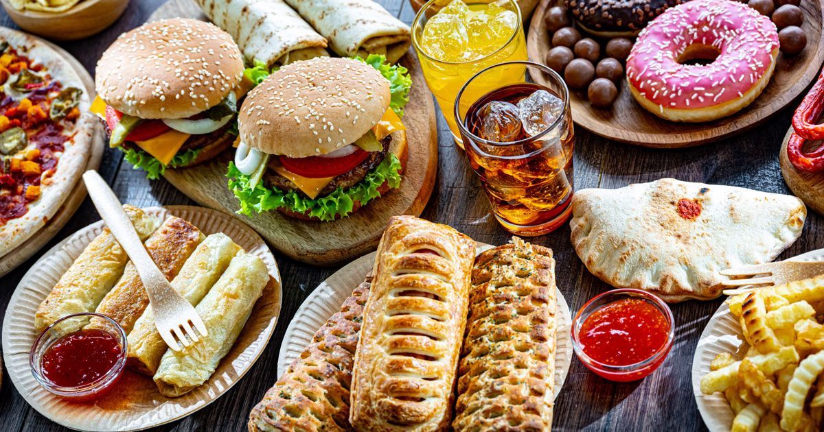 Food Buffet Showing The Invisible Shift in Food Manufacturing That's Fueling Chronic Disease