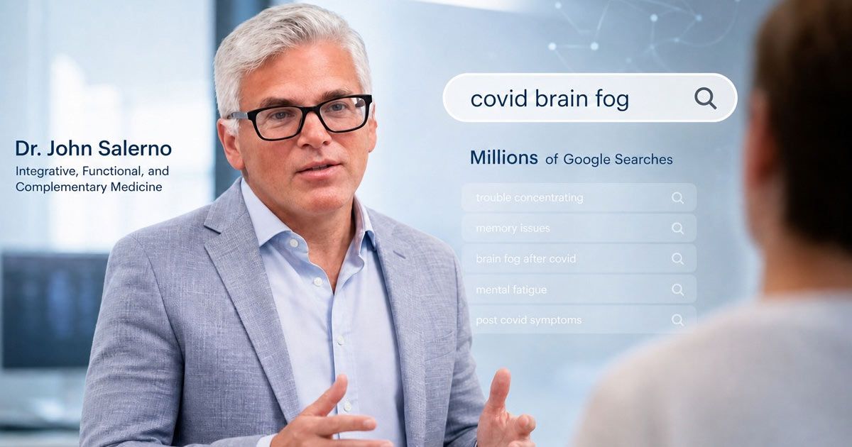Dr. John discusses Millions Still Google COVID Brain Fog, and The Hidden Causes Go Overlooked