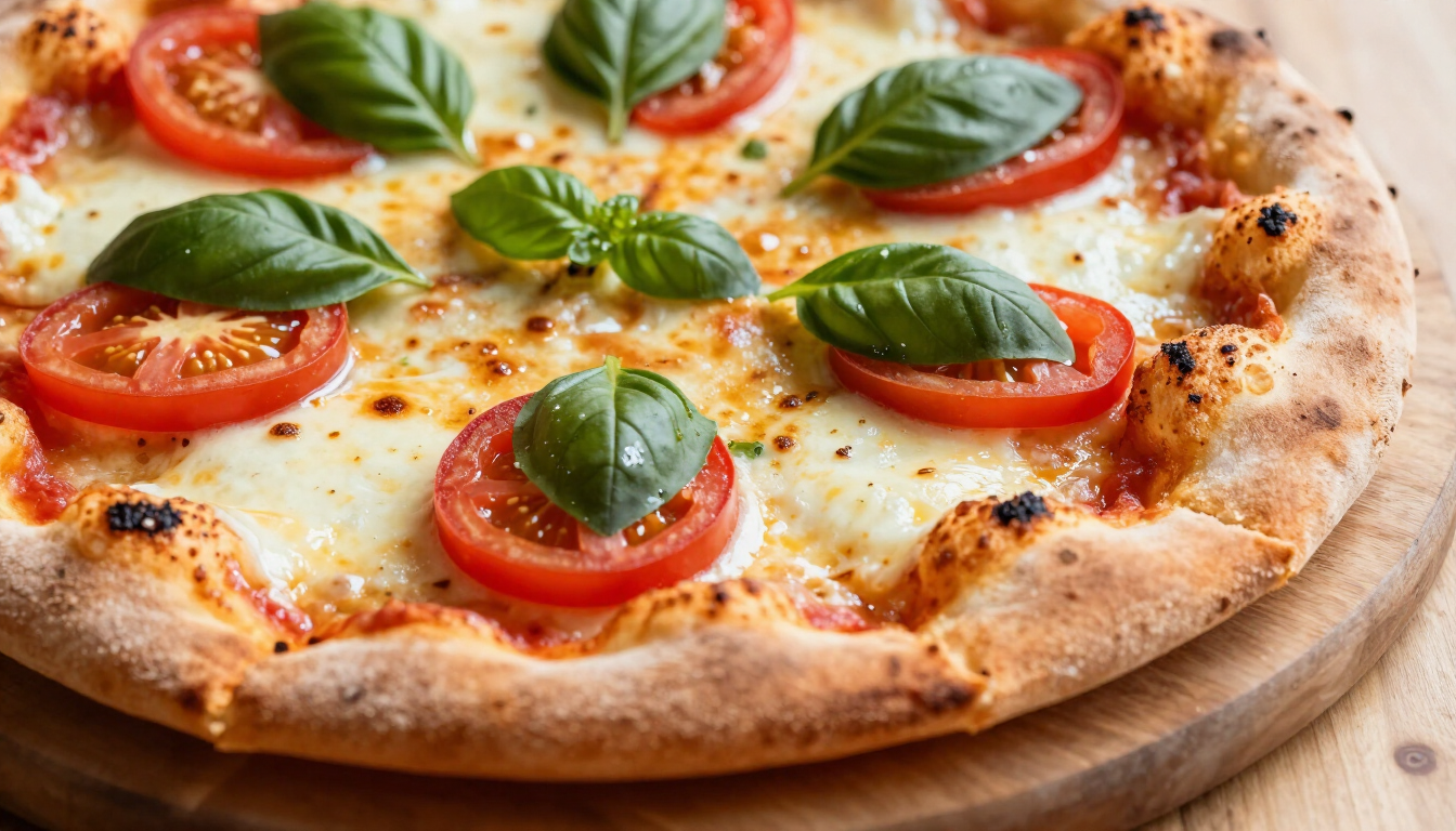 Pizza appena sfornata